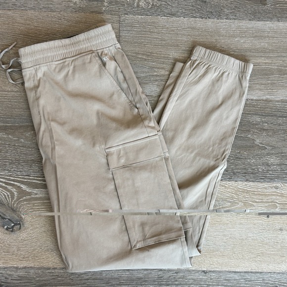 Kenneth Cole Other - Kenneth Cole Active Tech Jogger Ankle Zip Cargo Lightweight Khaki Size XL